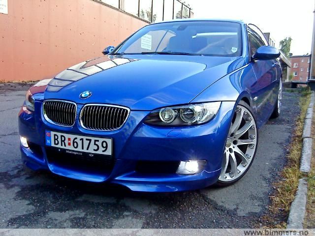 Here is some picture of my brand new BMW E93 Montego Blue with Hartge 